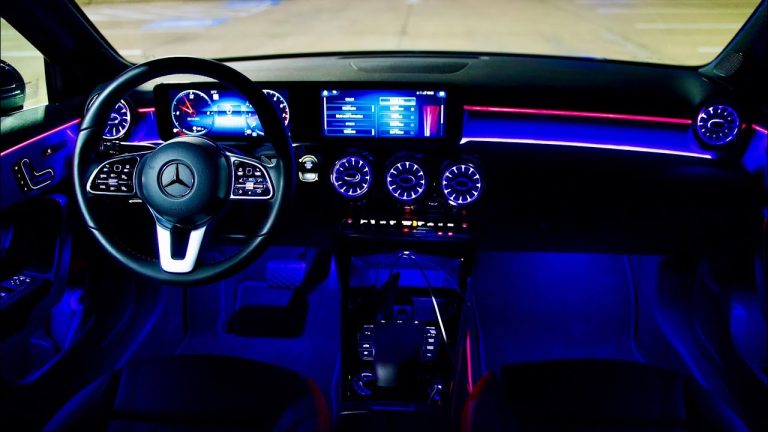 What Mercedes Have Ambient Lighting