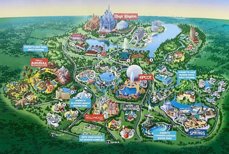 How Big is Disney World