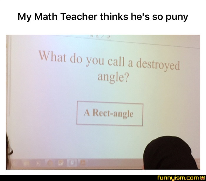 What Do You Call a Destroyed Angle