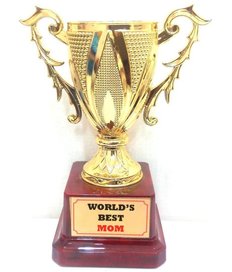 Worlds Best Mom Trophy