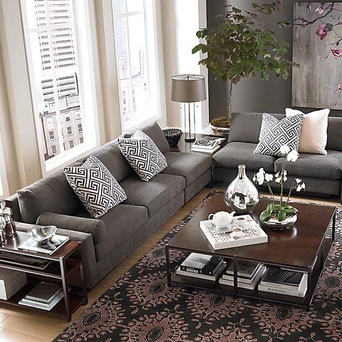 What Color Coffee Table With Dark Grey Couch