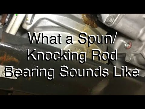 What Does a Spun Bearing Sound Like