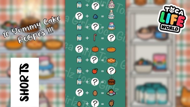 How to Make Cake in Toca World