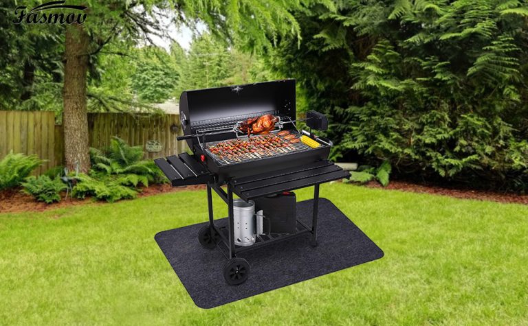 What to Put under Grill on Grass