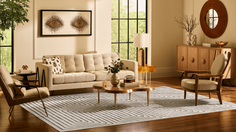 How Big Should an Area Rug Be in Front of a Couch?
