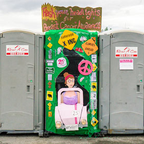 How to Decorate a Porta Potty