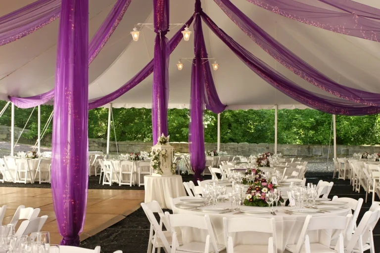 How to Decorate Party Tent