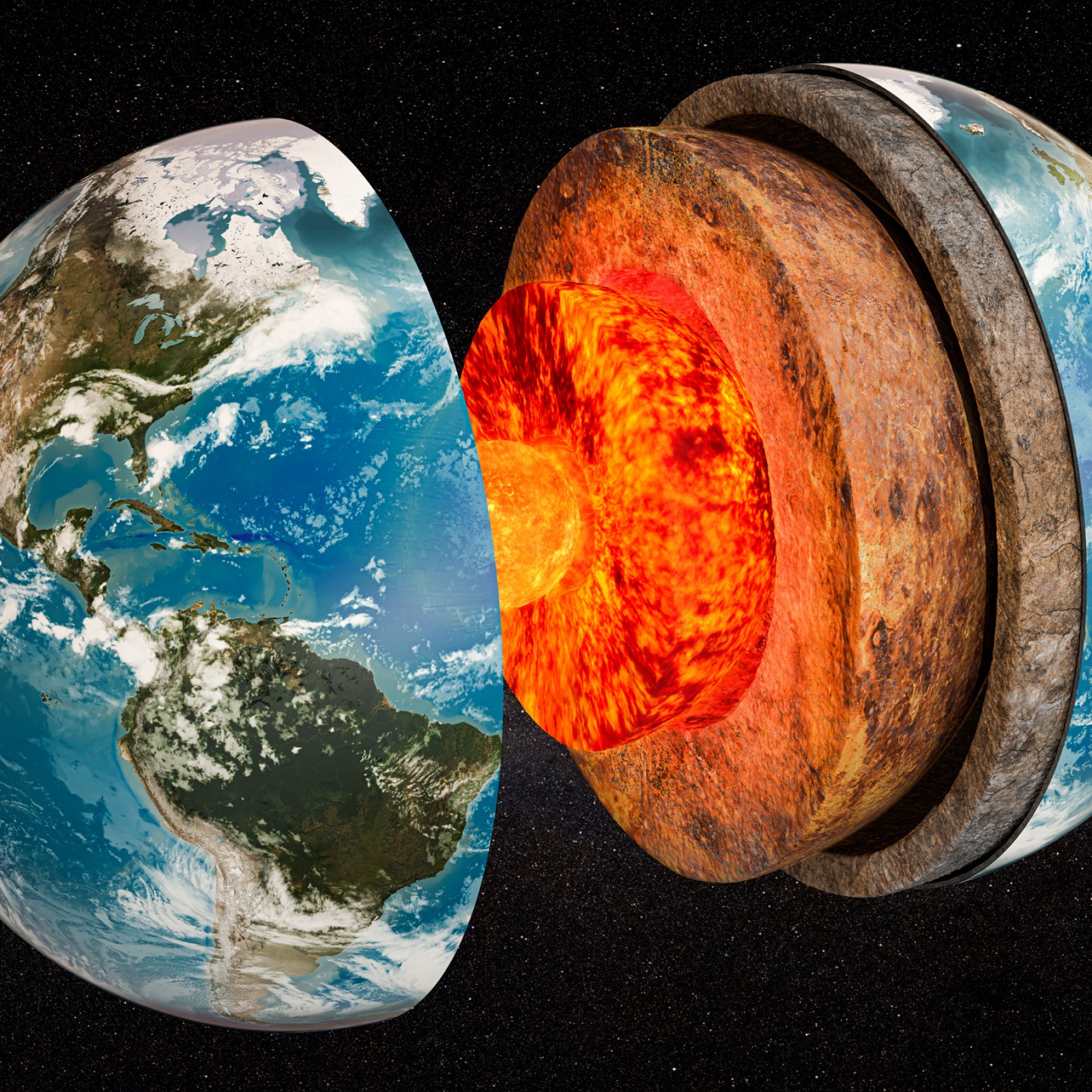 Which Layer of the Earth is the Least Dense