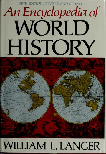 An Encyclopedia Of World History William Langer Pdf