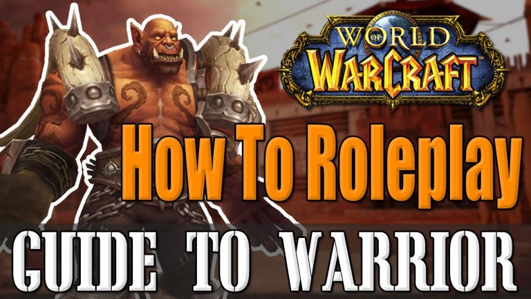 How To Rp An Old Warrior In World Of Warcraft