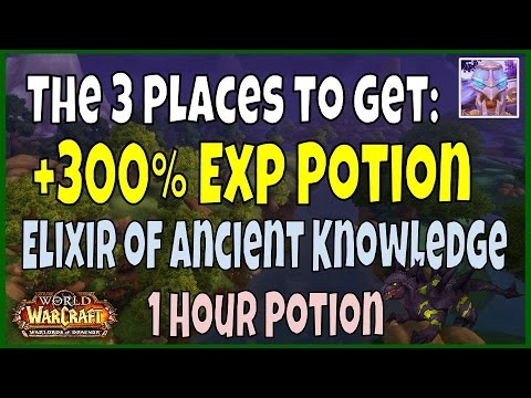 How To Get An Experience Potion World Of Warcraft
