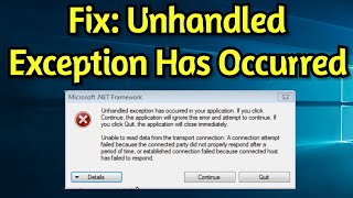 Worlds History Simulator An Unhandled Exception Occurred Fix