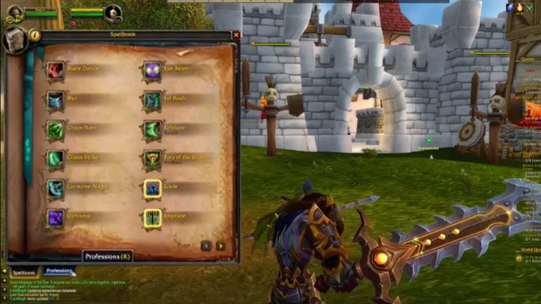 What Is An Unlearned Profession In World Of Warcraft
