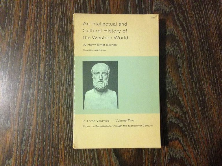 An Intellectual And Cultural History Of The Western World