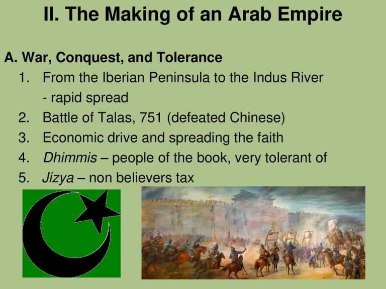 Ap World History The Making Of An Arab Empire