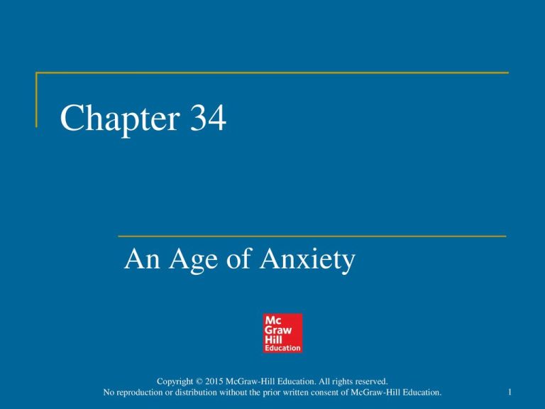 Ap World History Chapter 34 An Age Of Anxiety Notes