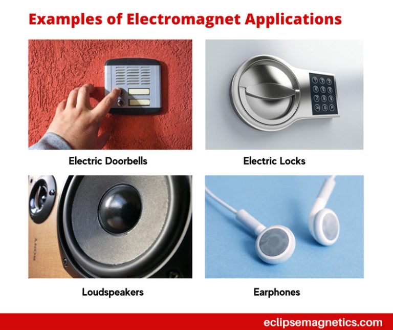 Give 5 Real World Examples Of An Electromagnet